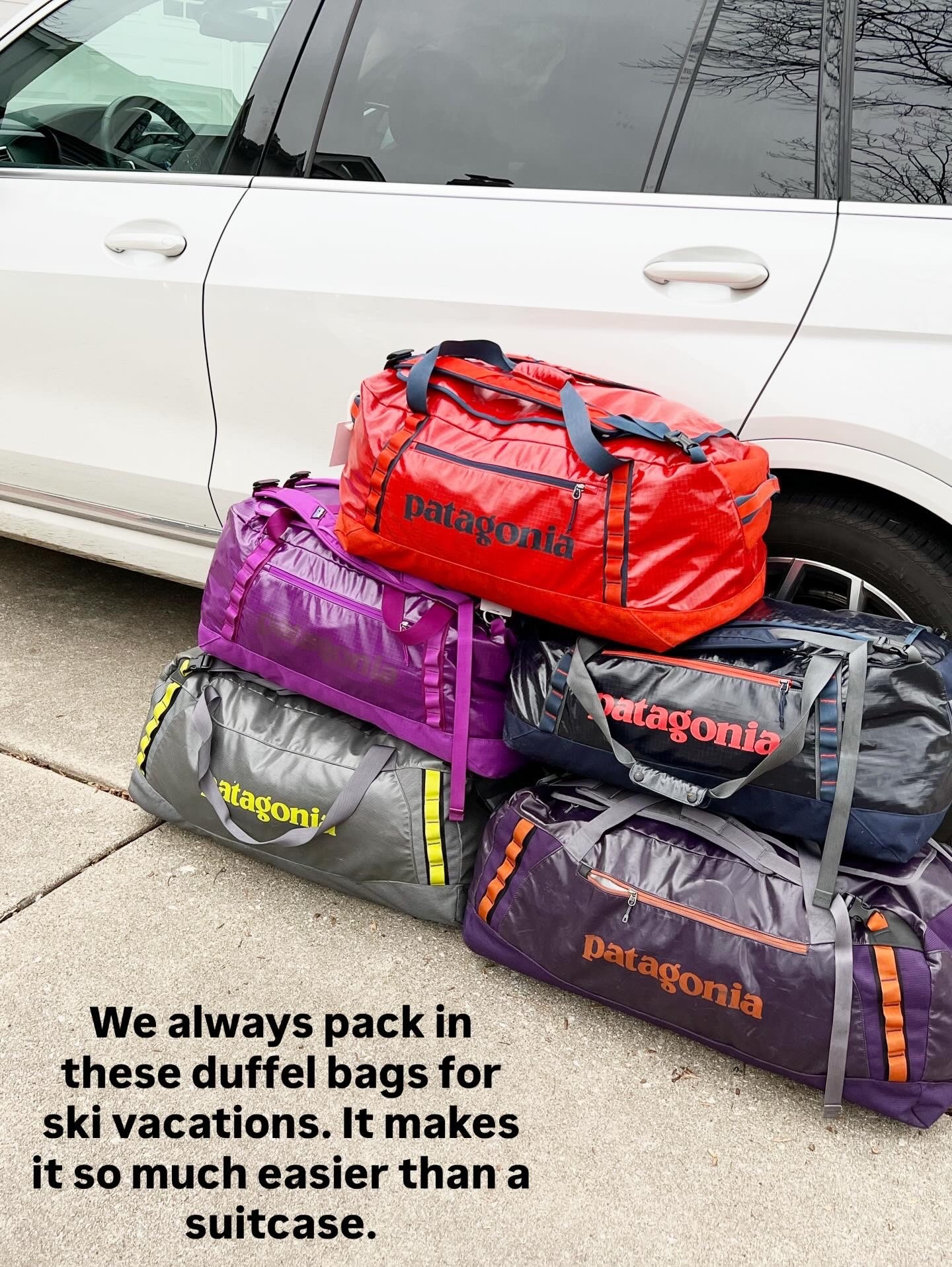 Duffle bags can make traveling easier especially for a ski vacation !

#LTKOver40 #LTKTravel