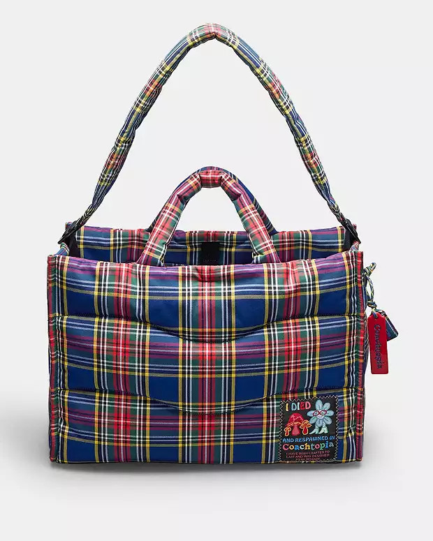 Coachtopia Loop Tote With Plaid Quilting | Coach (US)