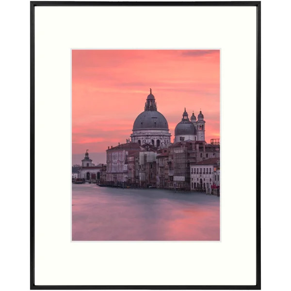 Aseda Matel Picture Frame with Mat, Aluminum Wall Gallery Photo Frame, Horizontal and Vertical Fo... | Wayfair North America