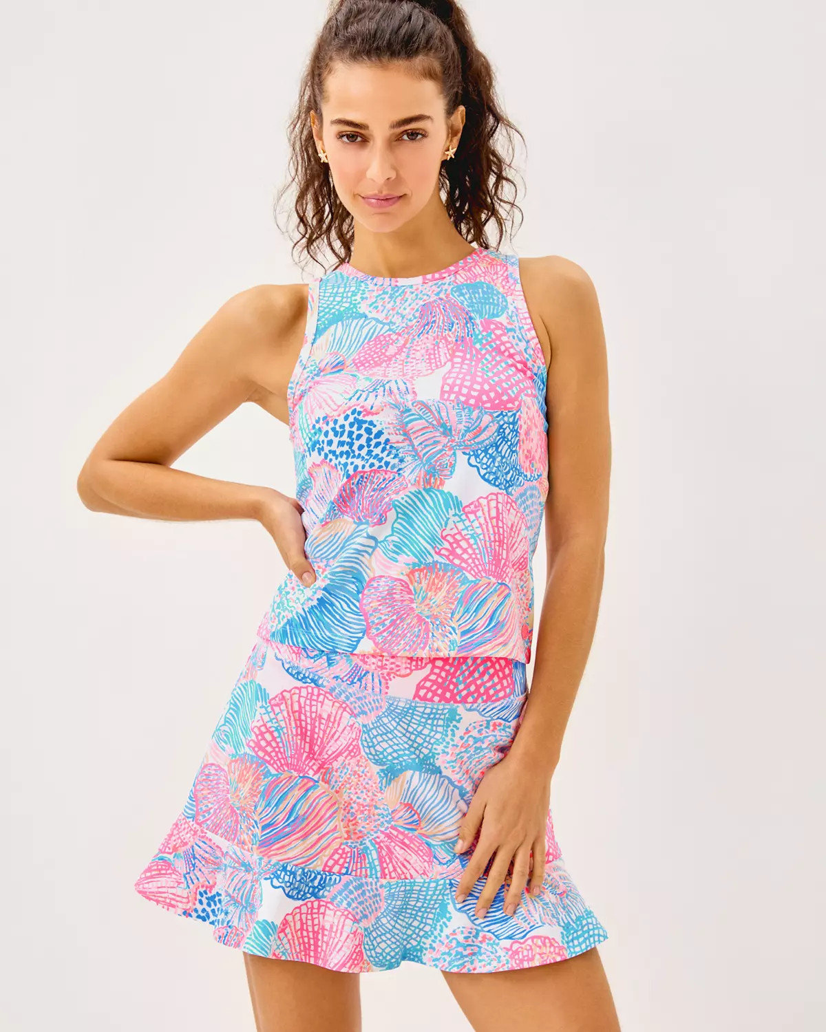 UPF 50+ Luxletic Zadora High Rise Skort | Lilly Pulitzer