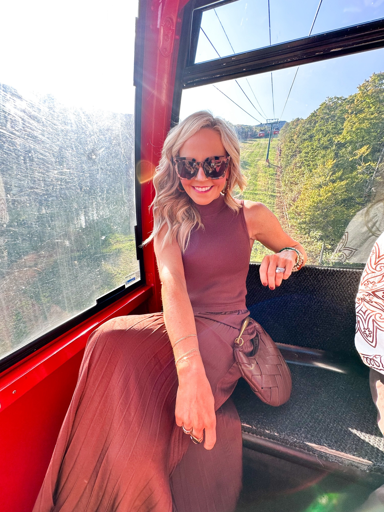 pleated perfection by way of the wyatt midi dress!! chocolate brown and the perfect hue for fall = under $75 with code natasha15 in sizes XS to XXXL | 

#LTKFindsUnder100 #LTKTravel #LTKSeasonal