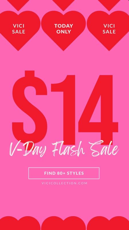 VICI dolls
VICI collection
Valentine’s Day
Flash sale
Everything $14
Under $50
Under $100
Boutique on sale
Spring fashion

#LTKunder50 #LTKunder100 #LTKsalealert