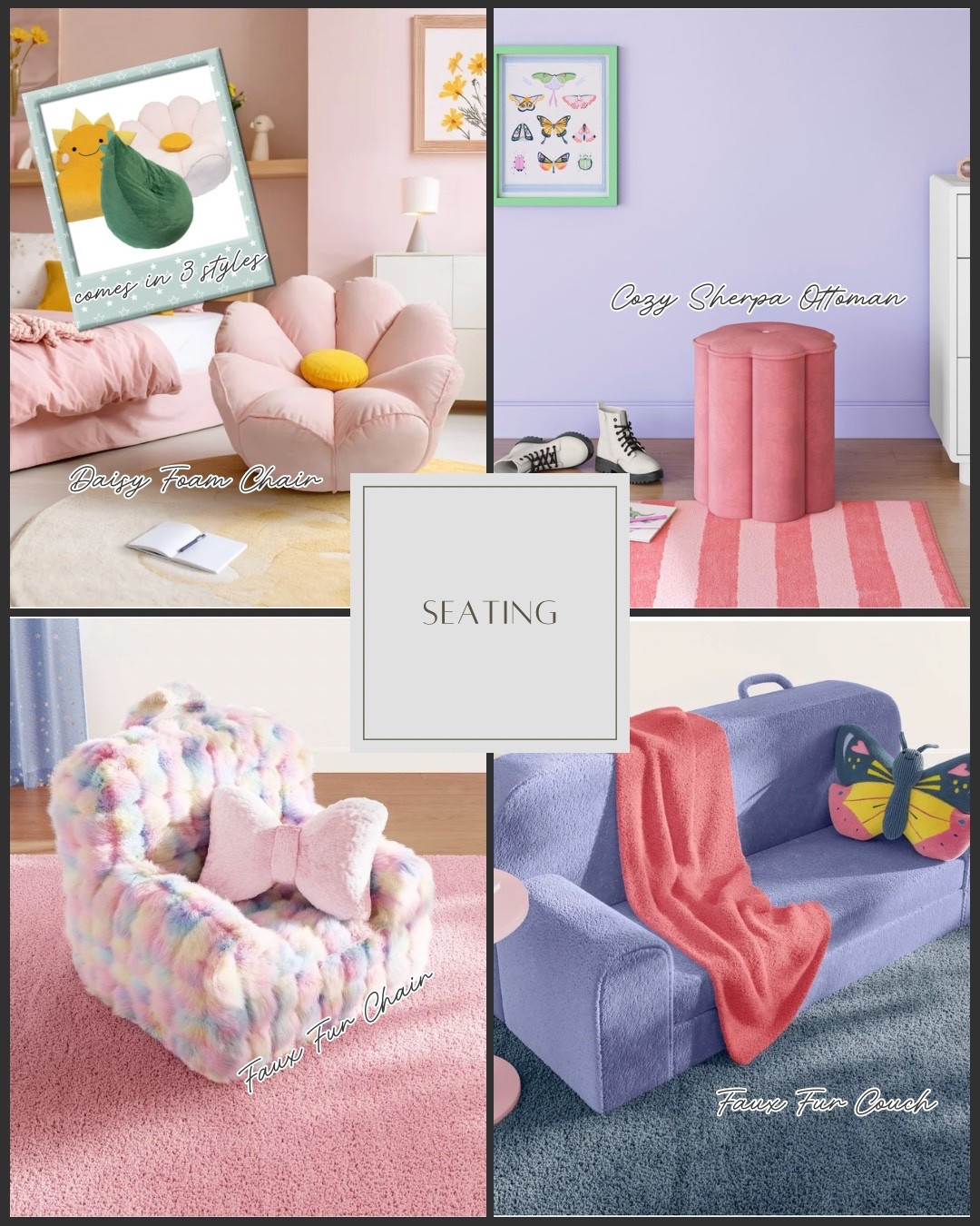 The cutest seating from Walmart’s Mainstays Kids collection!

#LTKKids #LTKHome