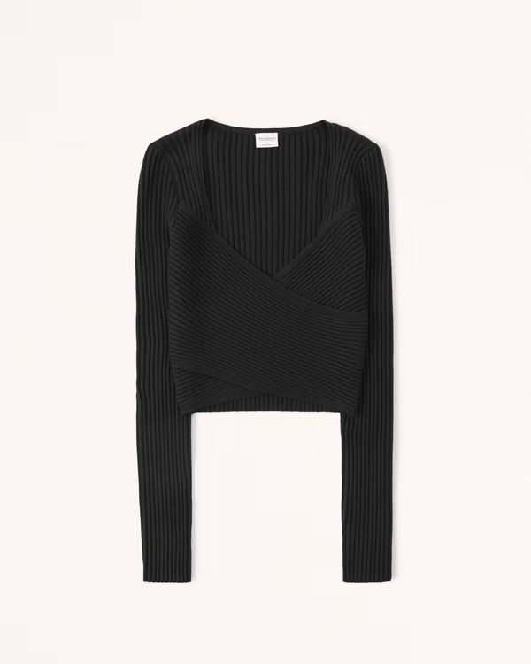 LuxeLoft Slim Wrap Sweater | Abercrombie & Fitch (US)