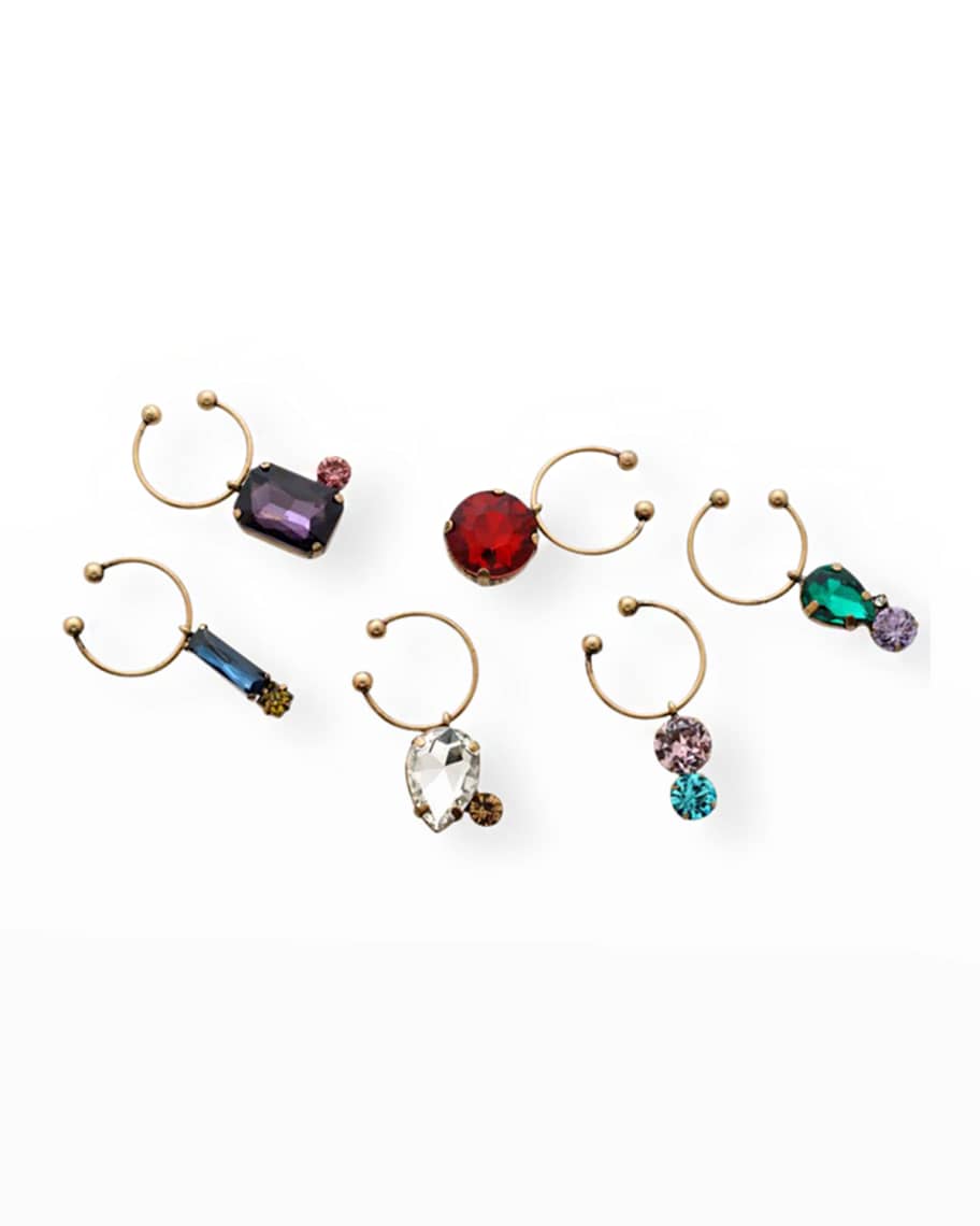 Joanna Buchanan Jeweled Wine Charms, Set of 6 | Neiman Marcus