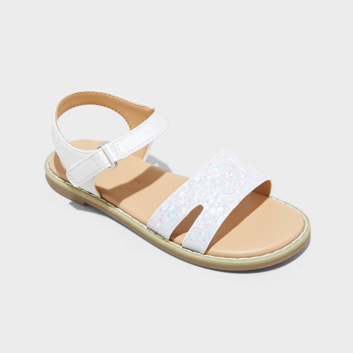 Toddler Kennedy Sandals - Cat & Jack™ White 11T | Target