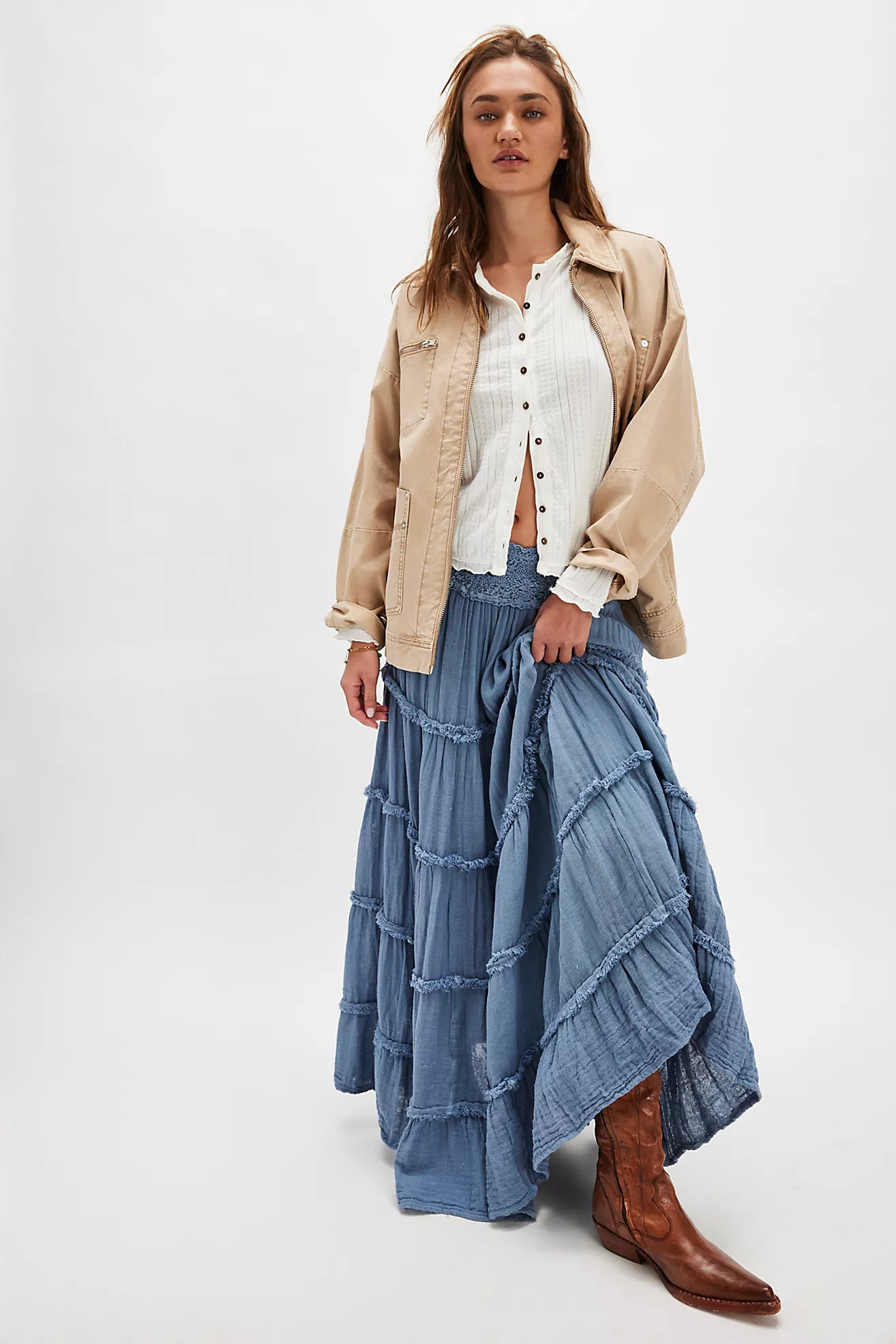 Jen's Pirate Booty Circle Maxi Skirt | Free People (Global - UK&FR Excluded)