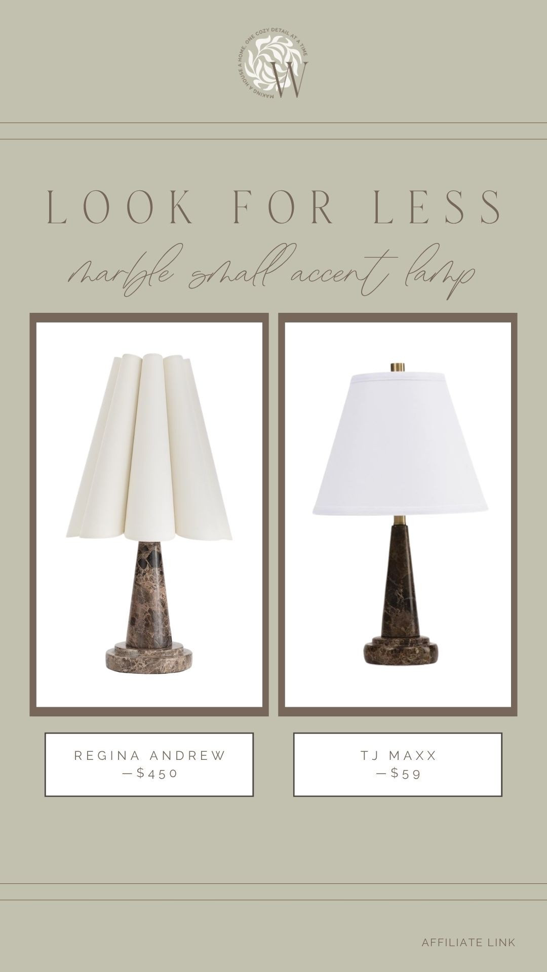 A small accent lamp is one of my favorite ways to style a countertop or shelf! The cozy ambiance makes everything feel so much warmer. I love this designer look for less—an incredible save option!

#LTKHome