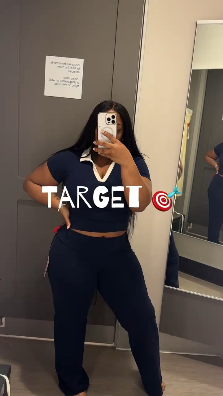 @target ☀️ #targetfinds #targetmusthaves #curvyfashion #curvygirl #springfashion 

Blue flare leggings-medium 
Blue collar shirt-small
Yellow flare-medium
Yellow hater-medium
Joylab cream-small
Joylab cream cropped top-med
Joylab blue- medium
Joylab cream cropped top-small