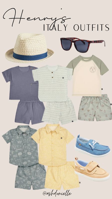 Henry’s Italy outfits - kids travel outfits - summer kid outfits - boy outfit ideas - Italy outfits for kids - cute kids outfits - summer fashion - boy toddler 

#LTKStyleTip #LTKSeasonal #LTKKids