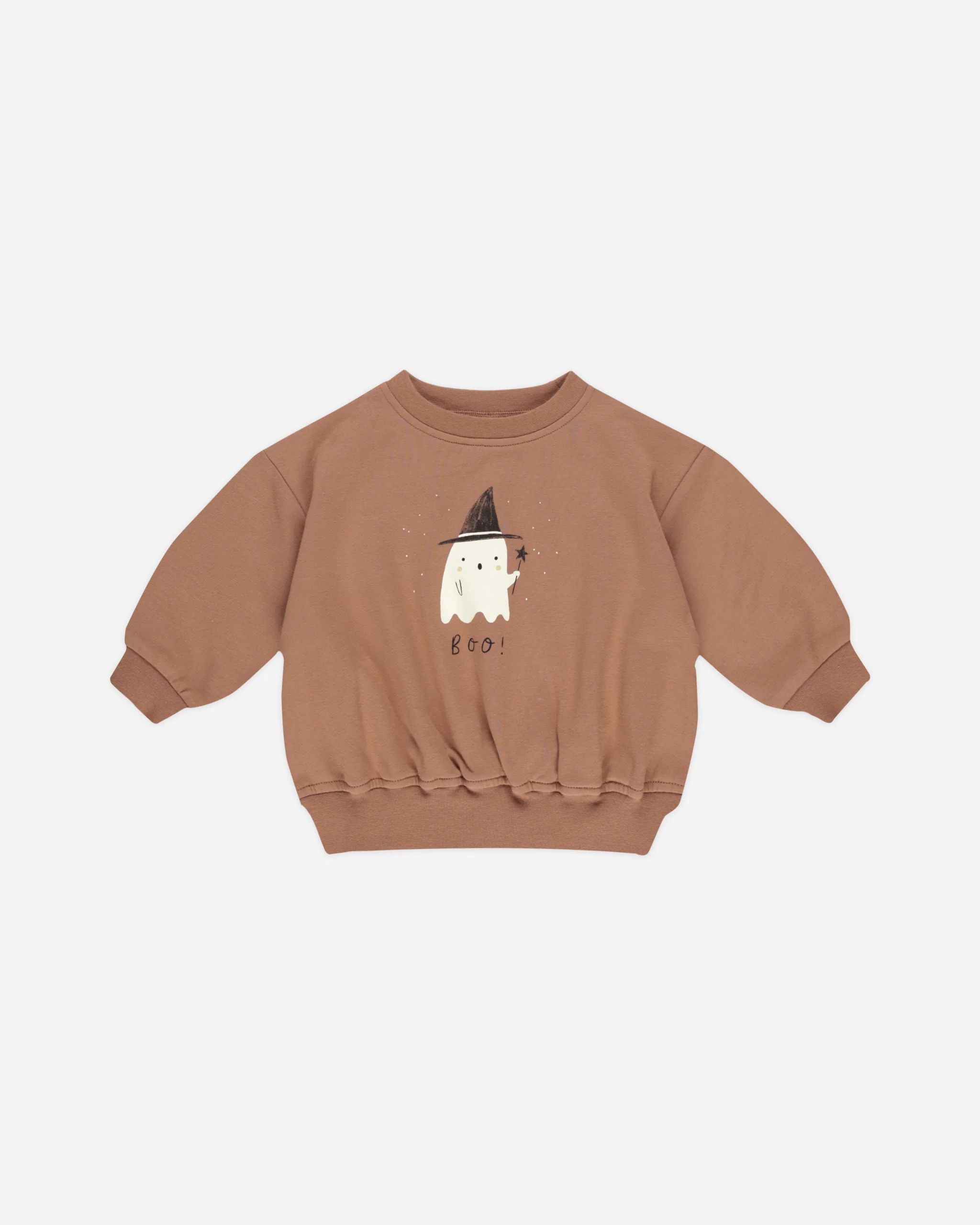 Relaxed Fleece Sweatshirt || Boo | Rylee + Cru