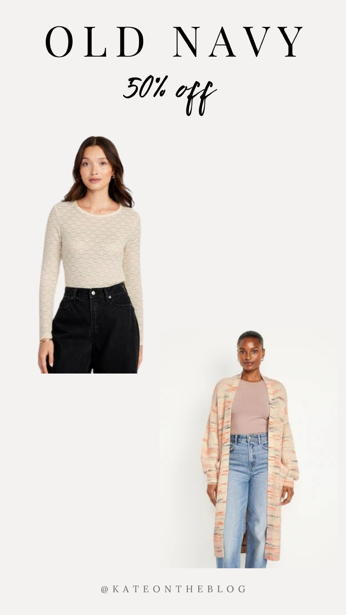 Two cute and versatile tops from Old Navy on sale!

#LTKsalealert #LTKfindsunder50 #LTKCyberWeek