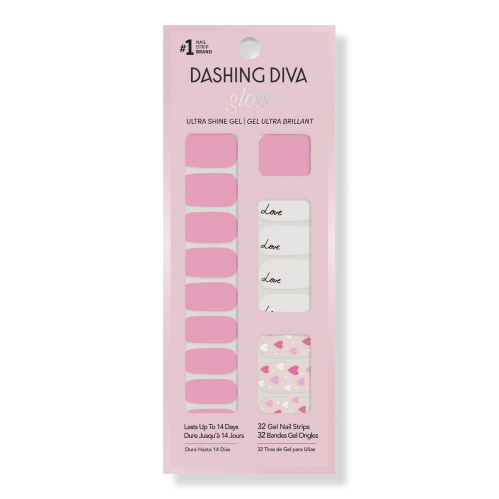 Dashing Diva GLOSS, Gel Nail Polish Strips, Heart to Heart | Ulta