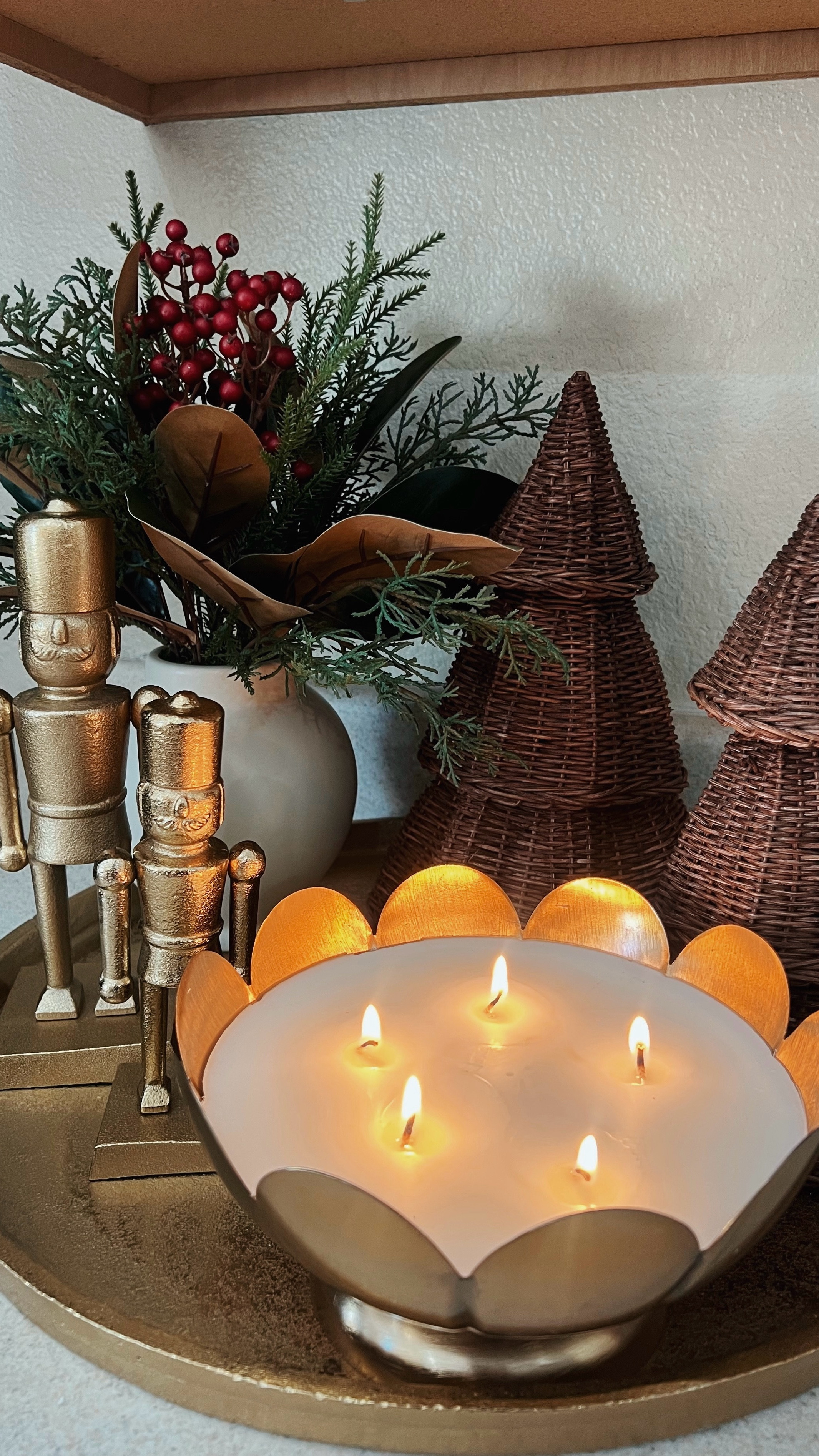 The perfect Christmas counter top decor ✨

#LTKSeasonal #LTKHoliday