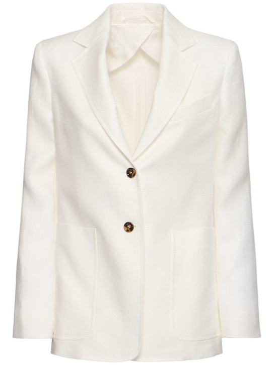 Guglia linen blazer | Luisaviaroma