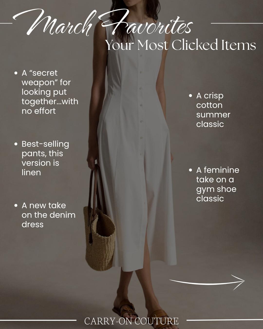 Faves

March Travel Favorites: Your Most Clicked Items…

It’s so much fun for me to see the items you loved most each month.  

The crossbody purse is making a third appearance on the favorites list…three months in a row!

Thank you for supporting my page and shopping my links. I love creating content for you to help make your travels a little easier.

#LTKTravel #LTKOver40