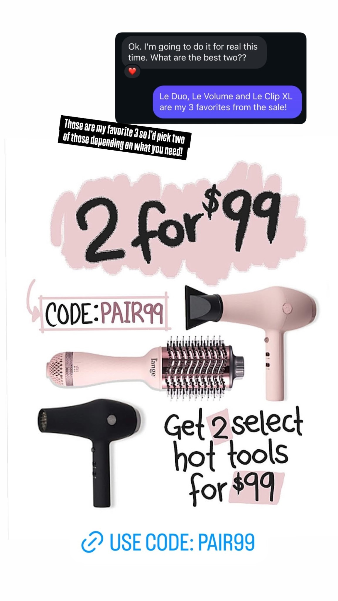 Those are my favorite 3 so I’d pick two of those depending on what you need!

#LTKgrwm #LTKBeauty #LTKSaleAlert