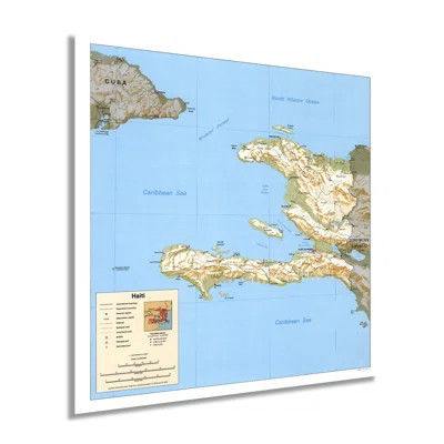 1994 Haiti Map | Wayfair North America