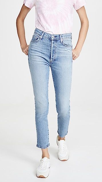 Olivia High Rise Slim Ankle Jeans | Shopbop