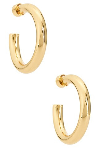 1" Natasha Mini Hoops
                    
                    Jennifer Fisher | Revolve Clothing (Global)