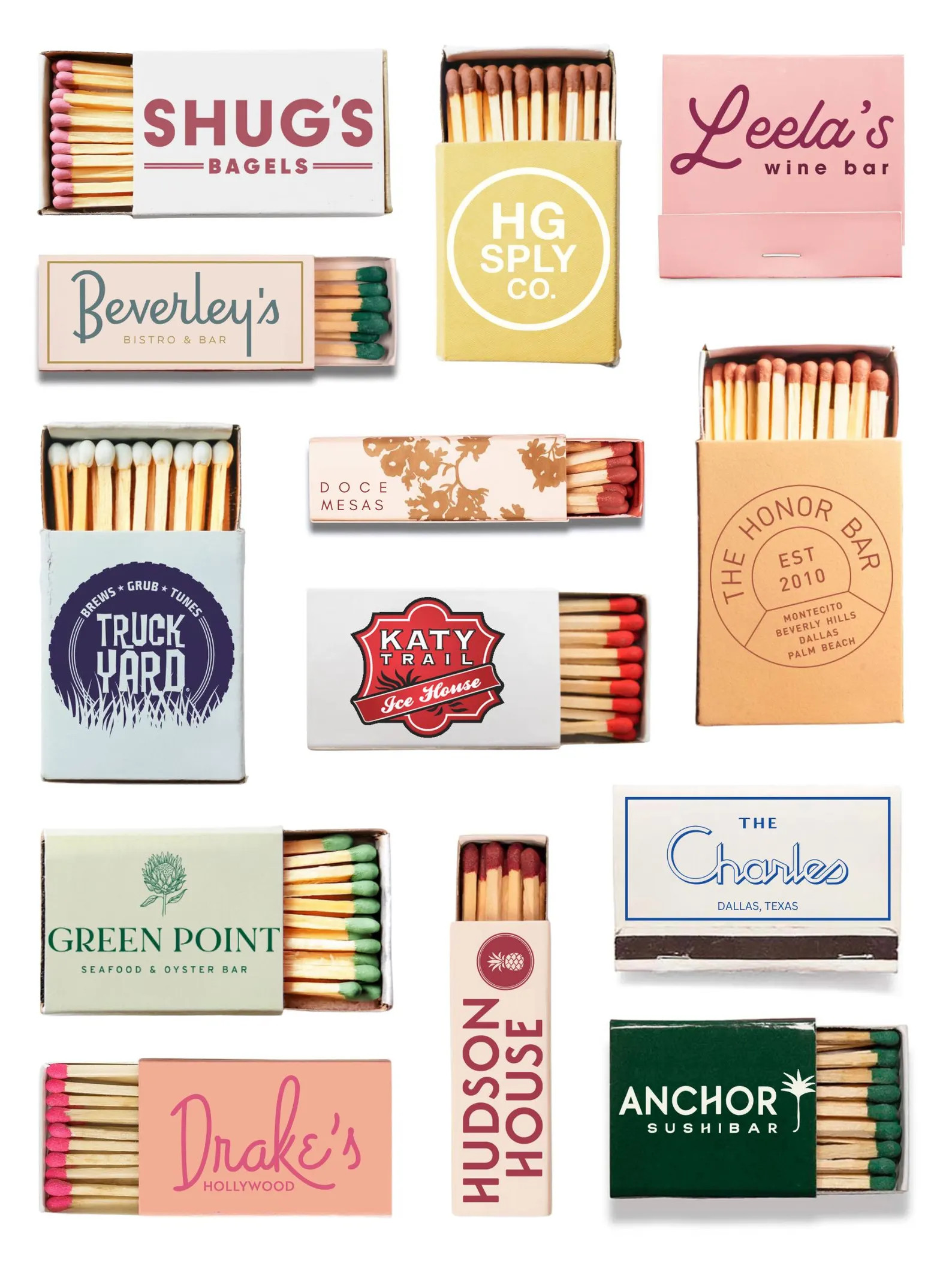 Dallas Matchbook Print | Etsy (Global)