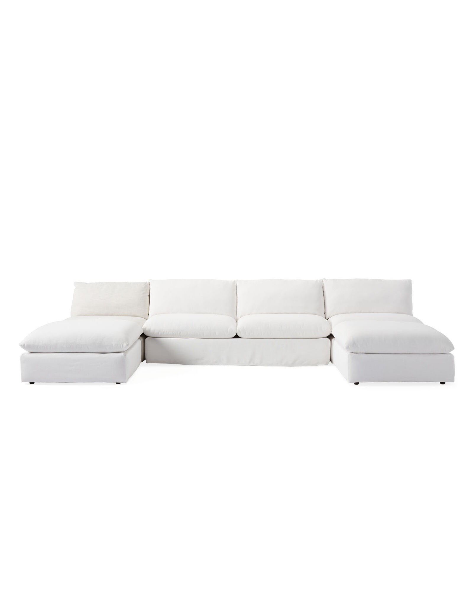 Hampton Modular U-Chaise Sectional | Serena and Lily