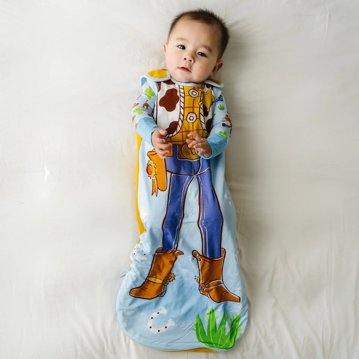 Disney and Pixar Woody Costume Bamboo Viscose Sleepy Bag/Wearable Blanket | Little Sleepies