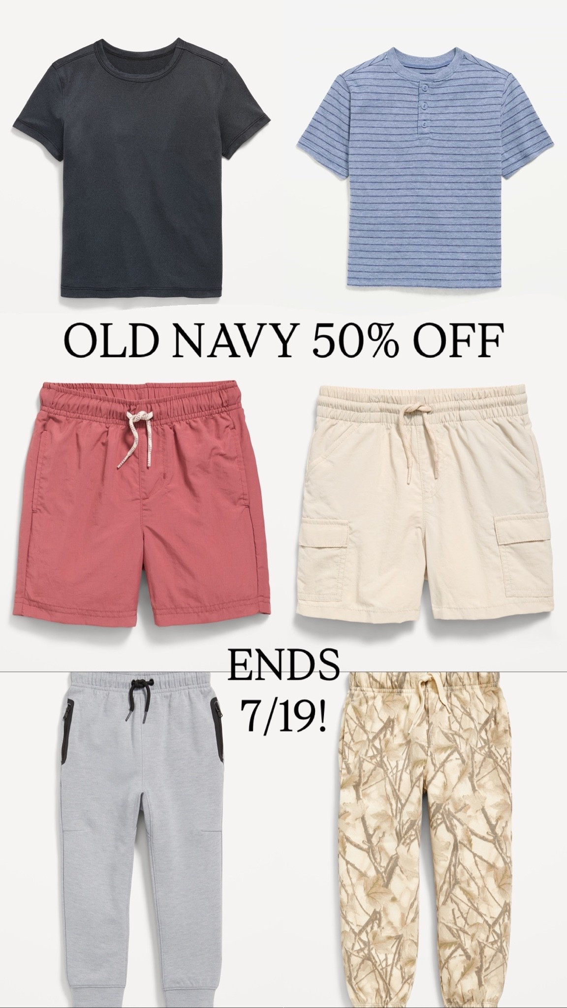 Doing some back to school shopping for Rhett and grabbing some old navy items while they’re 50% off! Lots of great basics - he’s grown out of everything he owns 🙃

Kids / toddler clothing / back to school / joggers / sweats / kids denim

#LTKBaby #LTKKids