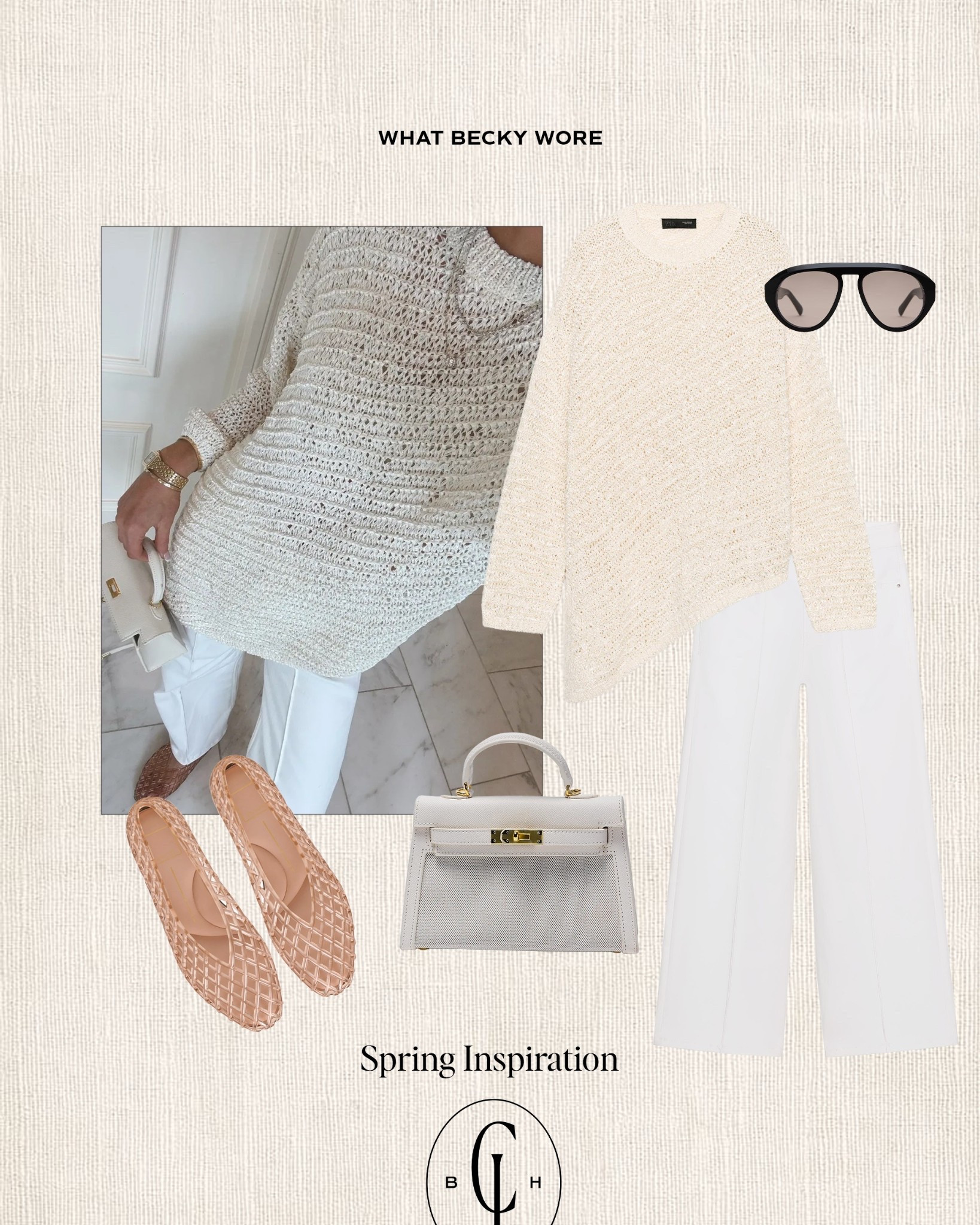 Spring Outfit Inspiration — styling off white @Zara 

#LTKootd