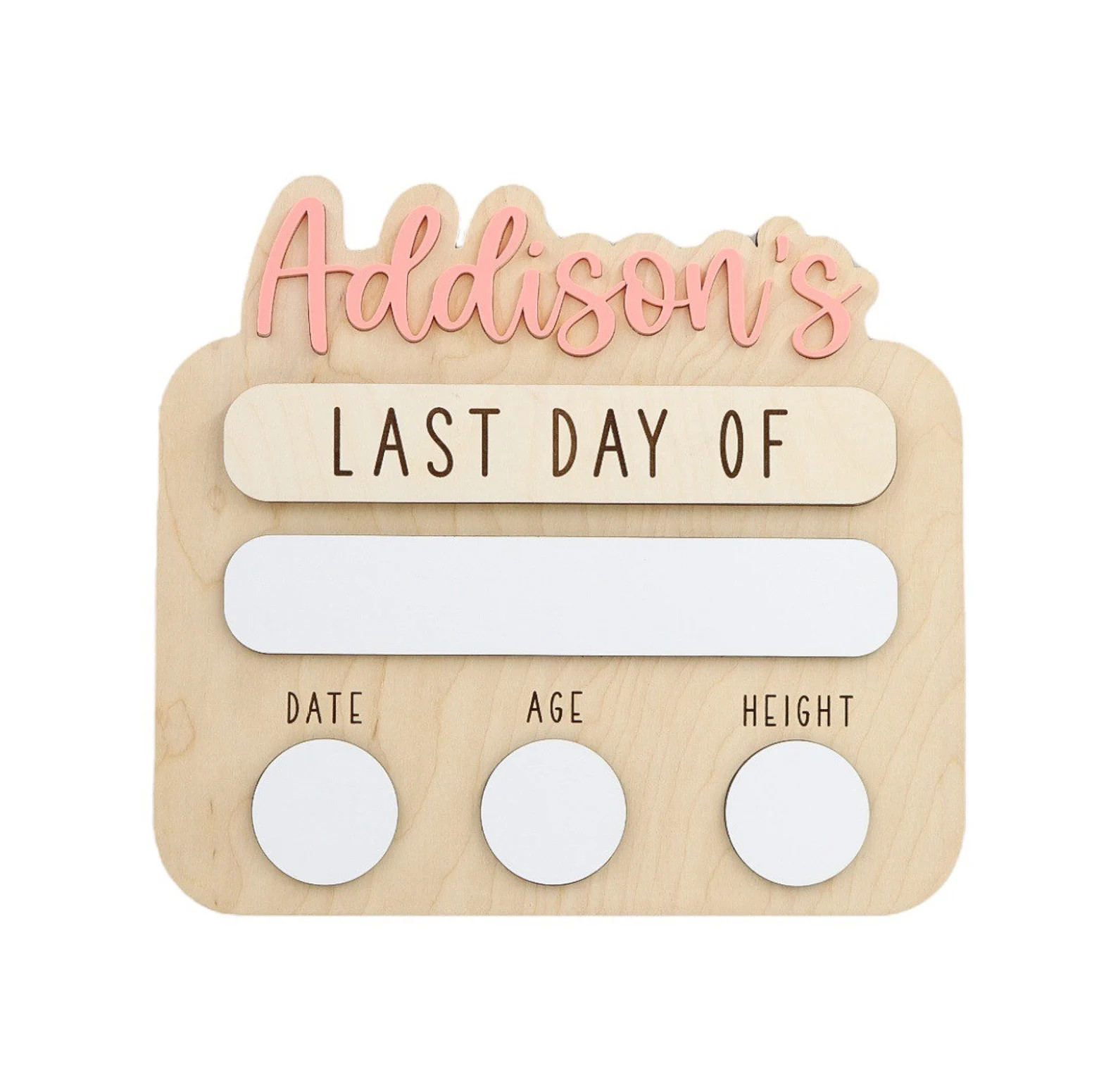 Custom First Day of School Photo Board: Reusable Back to School Sign - Etsy | Etsy (Global)