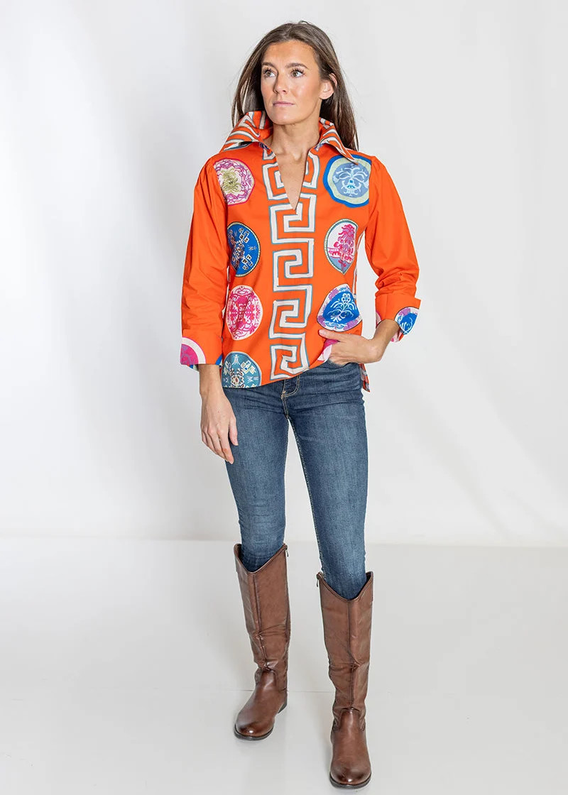 Greek Revival© Lana Relaxed Shirt | House Of MBR