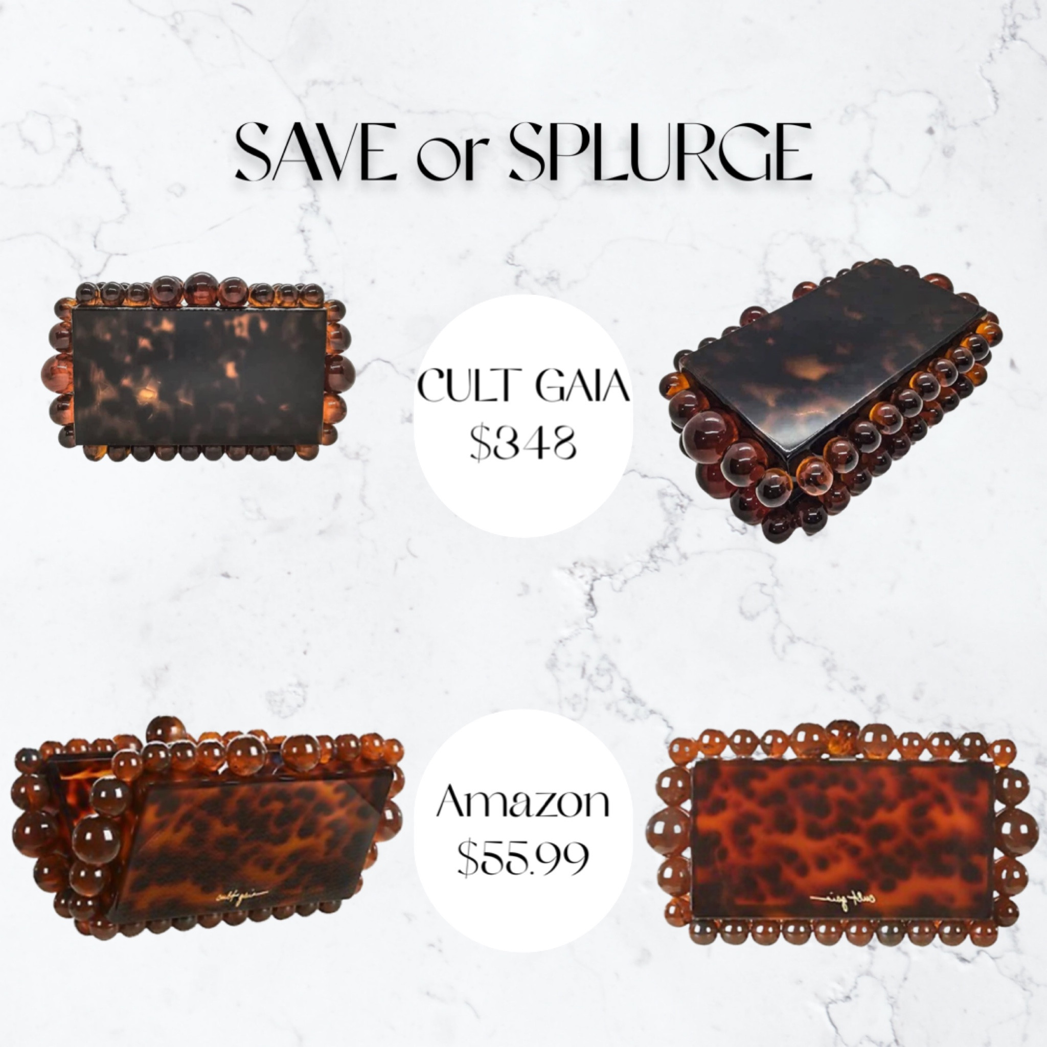 Save or splurge on this popular clutch! 

#LTKstyletip #LTKGiftGuide #LTKitbag