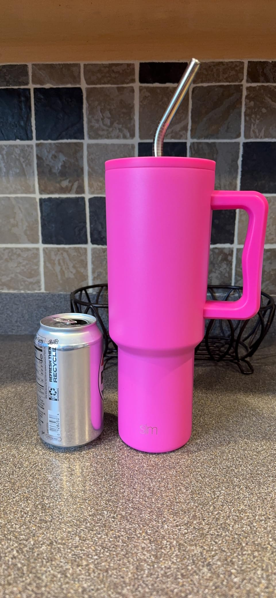 Simple Modern 40 oz Tumbler with Handle and Straw Lid | Insulated Reusable Stainless Steel Water ... | Amazon (US)