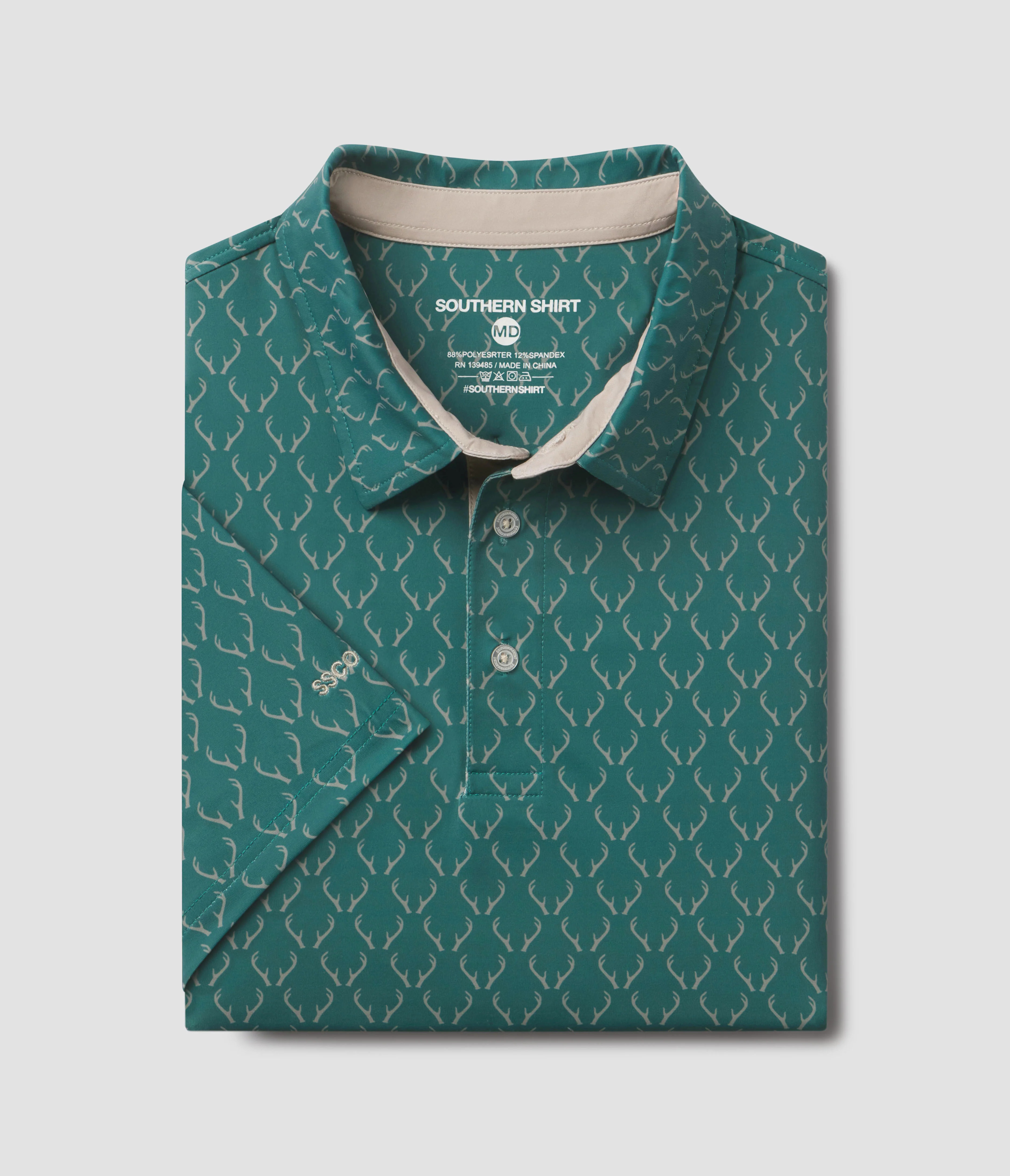 Love Of The Hunt Printed Polo | Southern Shirt | Southern Shirt