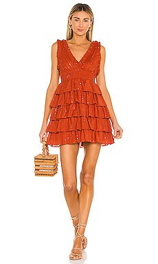 Sundress Lolita Dress in Precieuse Orange from Revolve.com | Revolve Clothing (Global)