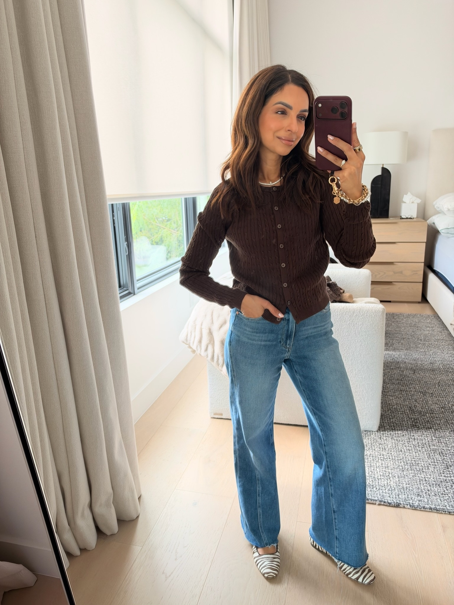 Everyone needs a simple brown cardigan for fall and this one is only $25! I’m wearing size small.

#LTKootd #LTKOver40 #LTKSeasonal
