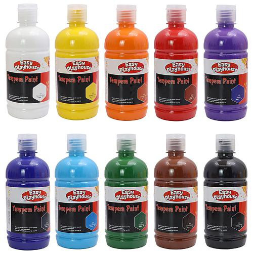 Easy Playhouse Tempera Paints 10-Pack 16.9oz Bottles | HSN