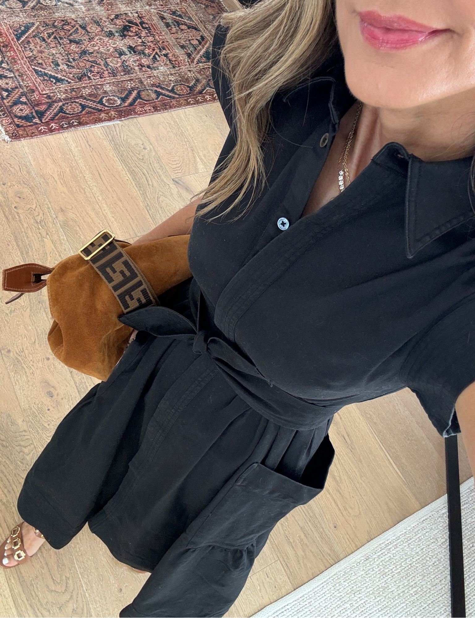 The Betty dress from Julia Amory. Discount code Tammy15 stacks on sale pieces. I take a small in the twill fabric because of my chest (34d) I take a XS in the silk material. 
This dress is very flattering and beautiful.  Love the contrast belts it now comes with. 


#LTKOver40 #LTKStyleTip #LTKSaleAlert