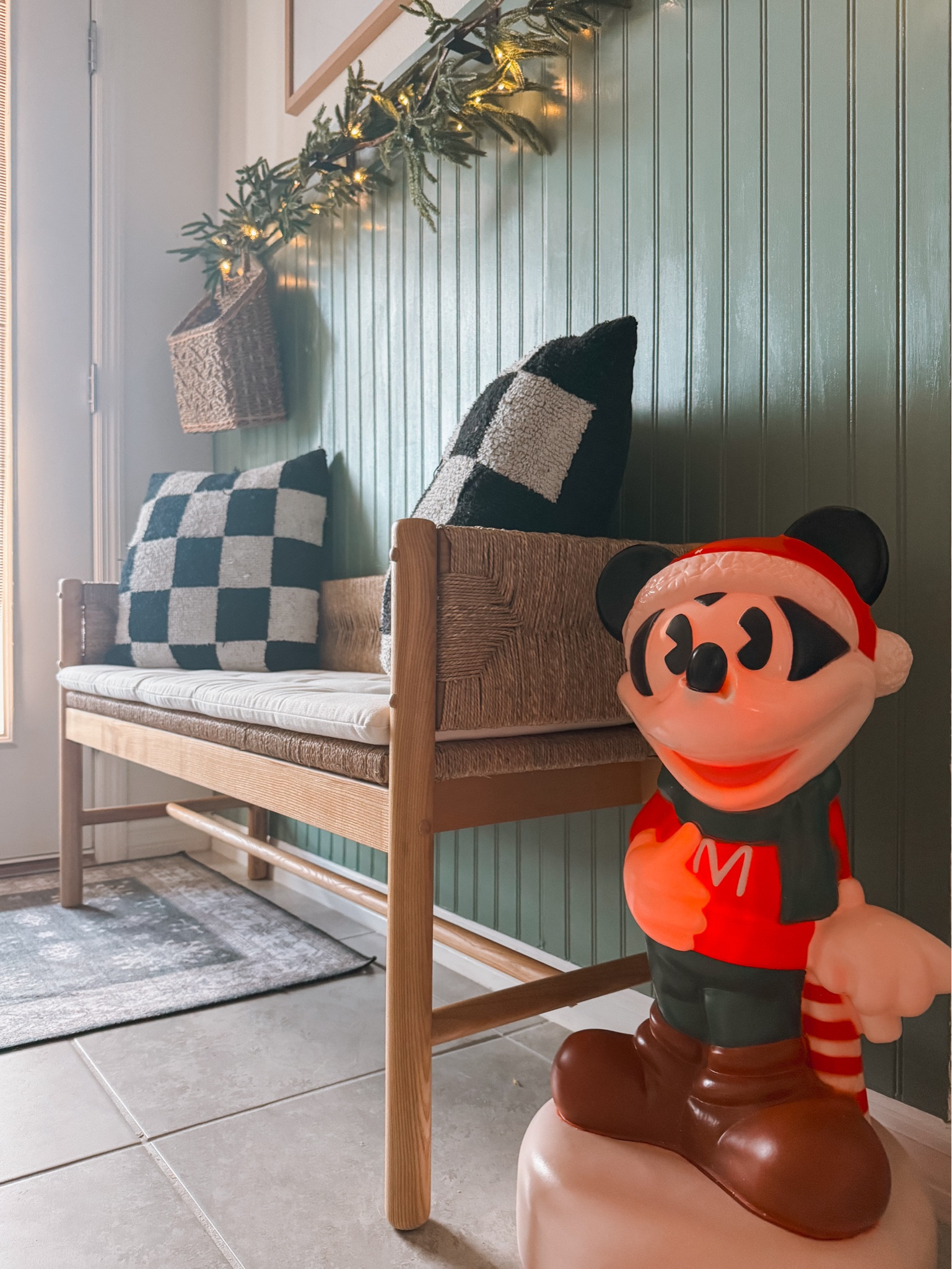 Christmas decor with a touch of Disney #disney #christmas #disneychristmas #christmasdecor 

#LTKSeasonal #LTKHoliday #LTKHome