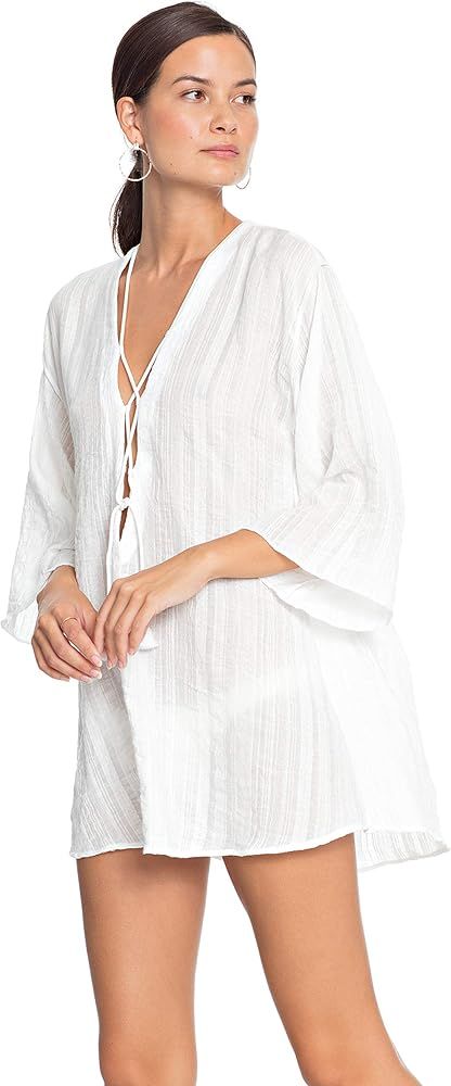 Robin Piccone Short V-Neck Dress Resortwear Coverup | Amazon (US)