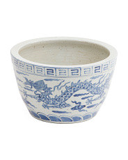 12x7in Ming Dragon Bowl | TJ Maxx