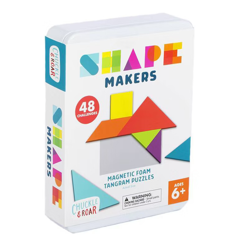 Chuckle & Roar Shape Makers Magnetic Foam Tangrams Game | Target