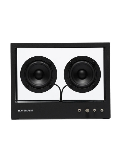 Transparent Small Transparent Speaker | Black | FARFETCH CA