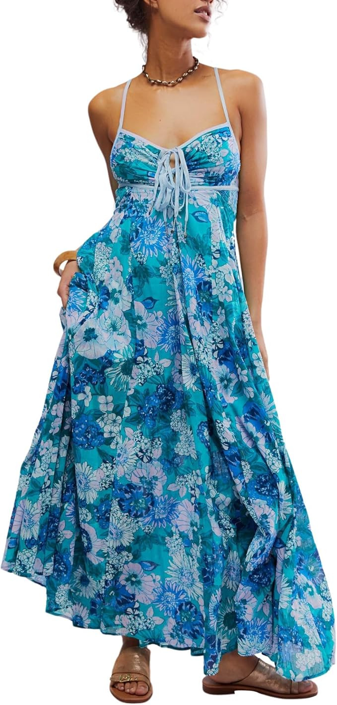Free People Women's Dream Weaver Maxi | Amazon (US)