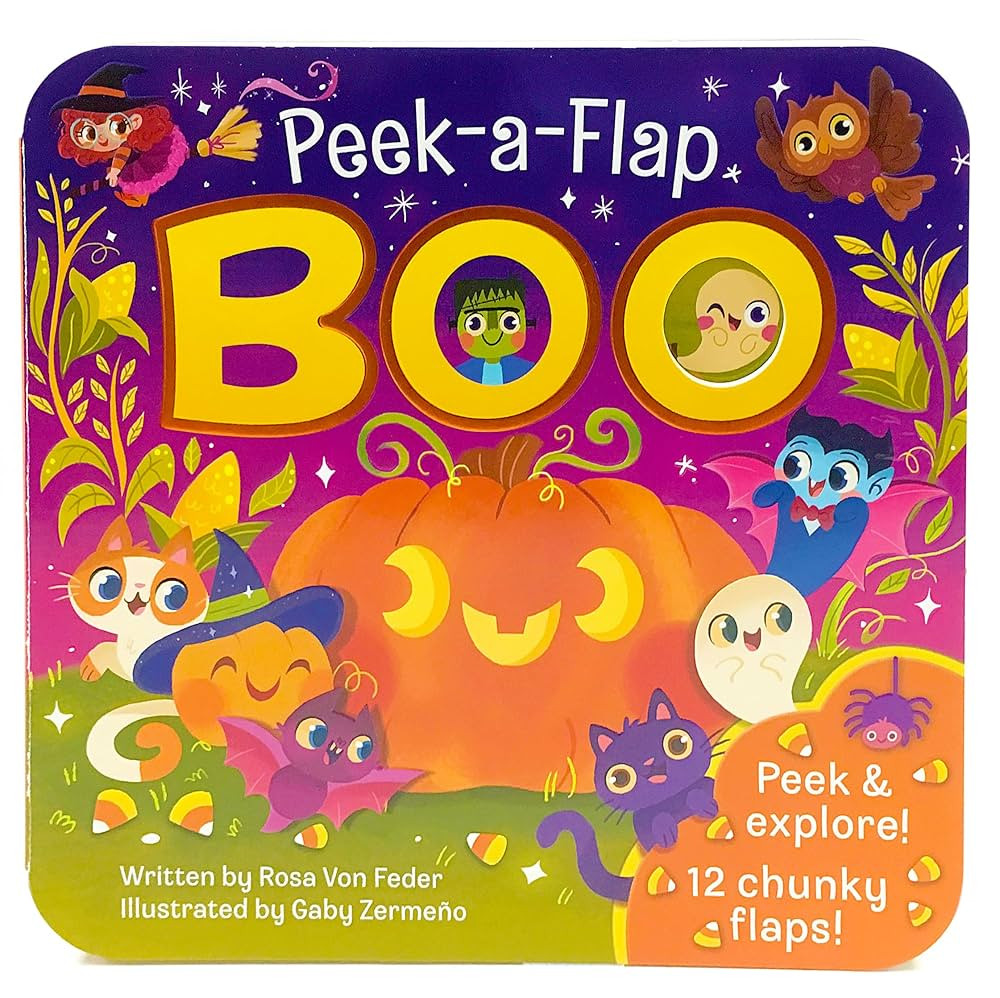 Boo Halloween Lift-a-Flap Board Book Ages 0-4 | Amazon (US)