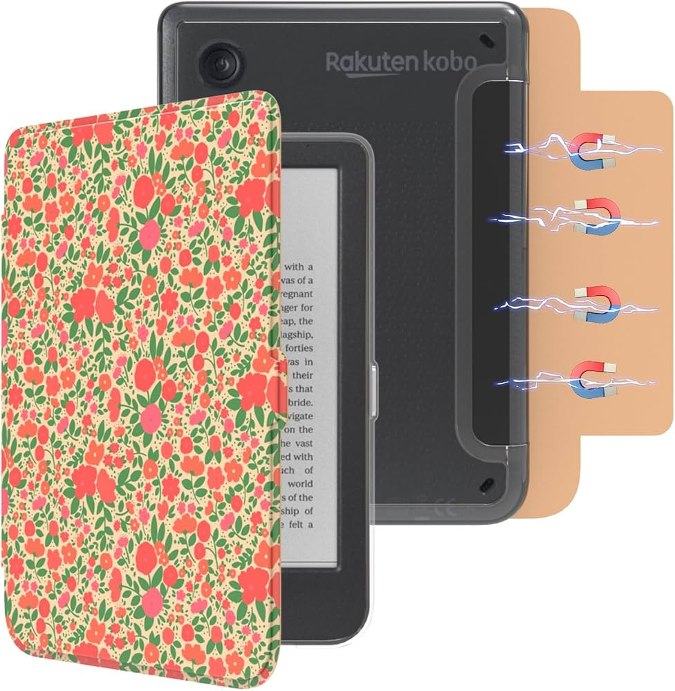E NET-CASE Detachable Magnetic Case for 6" Kobo Clara Colour (2024) /Clara BW (2024) /2E (2022) e... | Amazon (US)