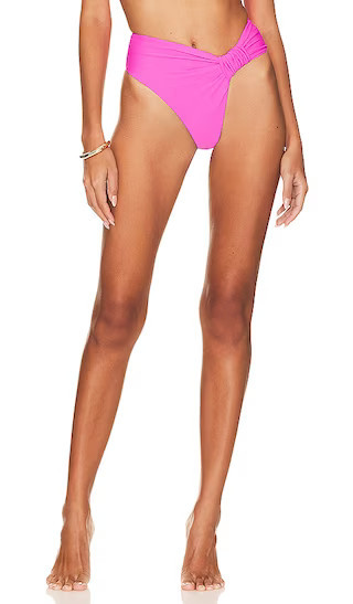 lovewave the Alexi High Waist Bottom in Pink. - size L | Revolve Clothing (Global)