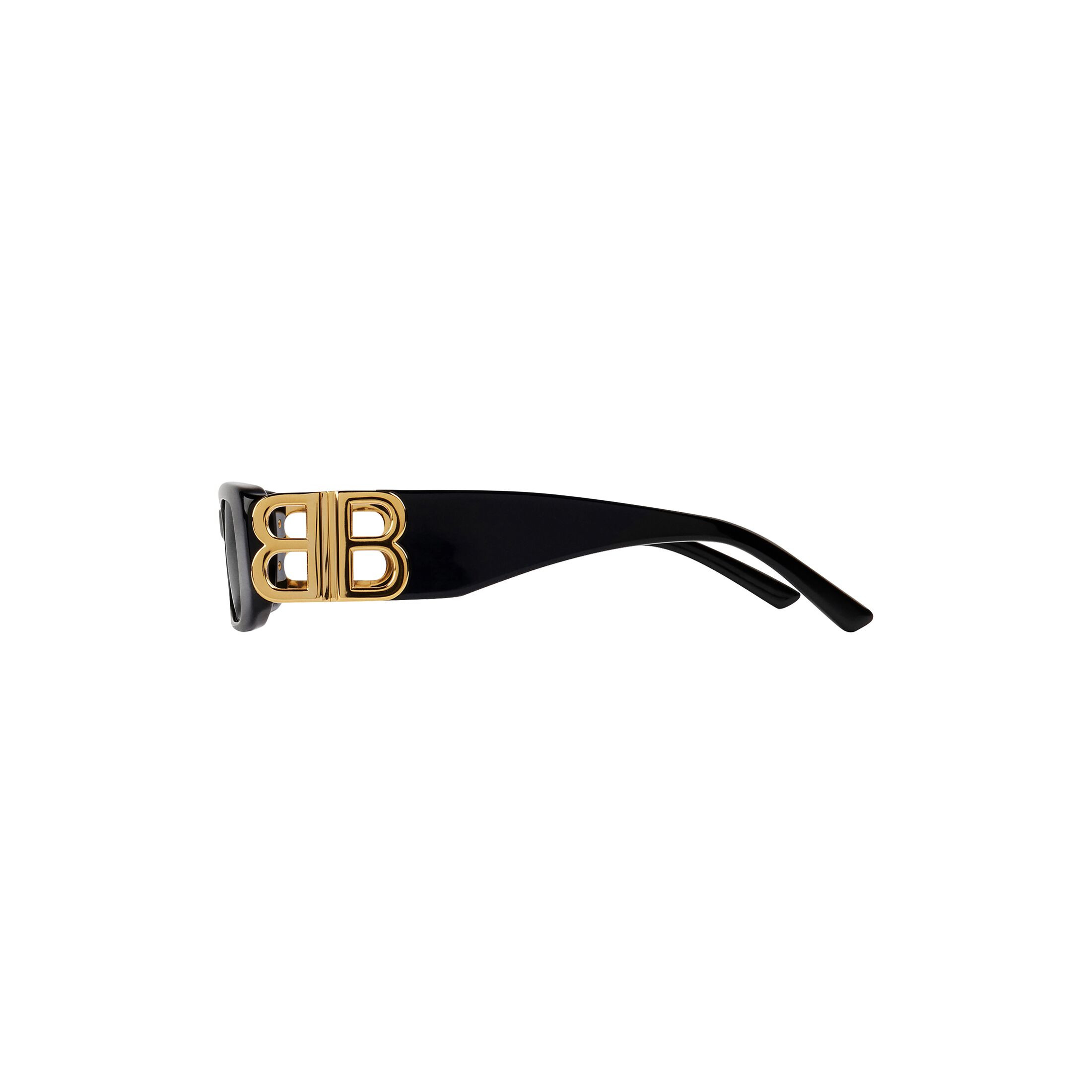 Dynasty Rectangle Sunglasses in Black | Balenciaga