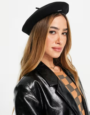 Kangol Modelaine beret in black | ASOS (Global)