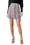 Sugar Lips womens Into the Wild Snake Print Mini Skirt, Snake, Large US | Amazon (US)